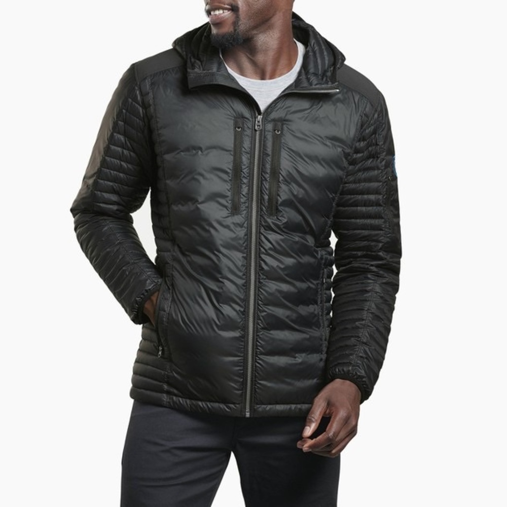 Kühl spyfire down hoodie color raven size medium